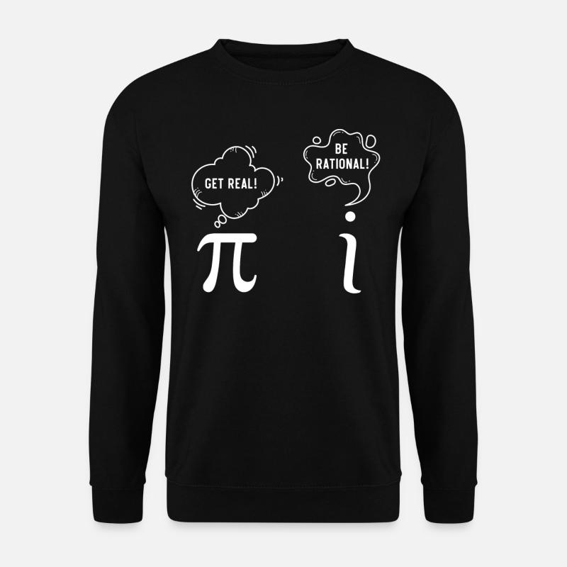 Rational Mathematical Nerd Gift - Unisex Sweatshirt - black