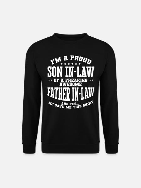 Schwiegersohn Der Schwiegermutter - Unisex Pullover - Schwarz