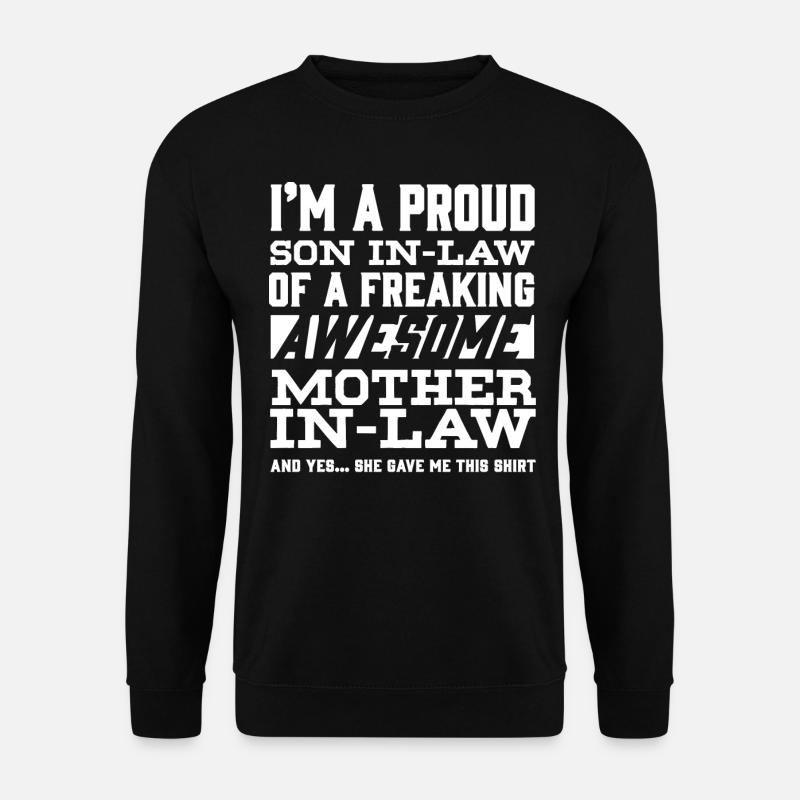 Schwiegersohn Der Schwiegermutter - Unisex Pullover - Schwarz