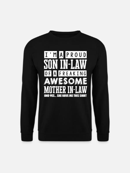 Gendre de la belle-mère - Sweat-shirt Unisexe - noir
