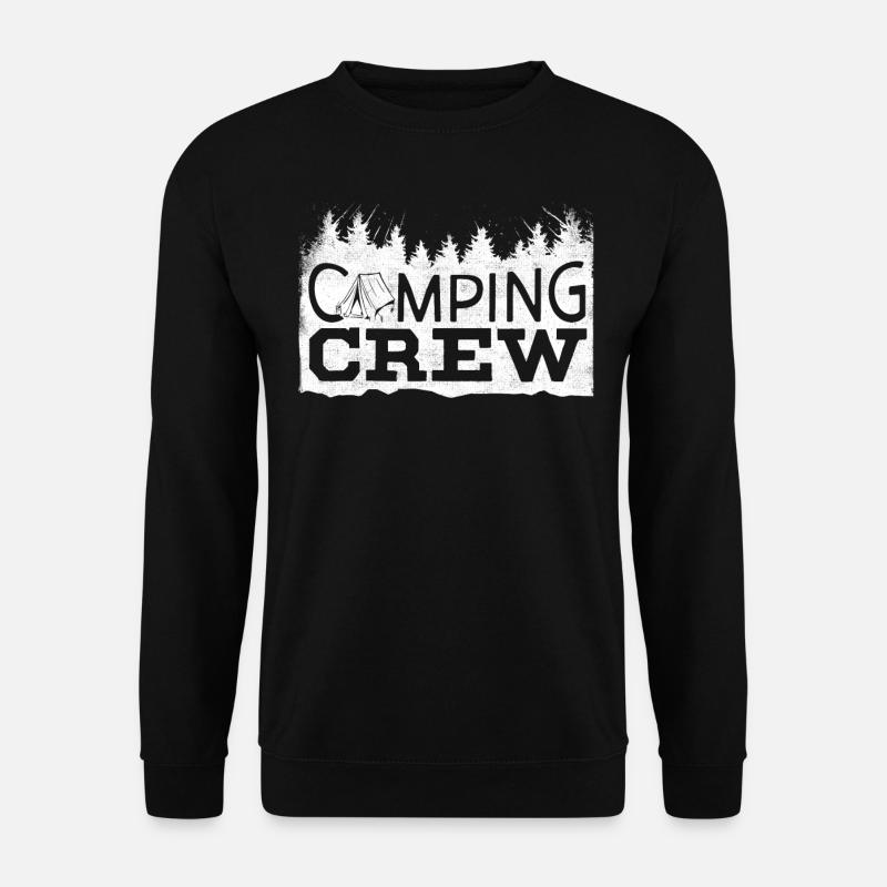 Équipe de camping, Camping, Extérieur - Sweat-shirt Unisexe - noir