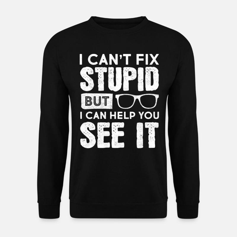 Optometrist Optometry Ophthalmologist - Unisex Sweatshirt - black