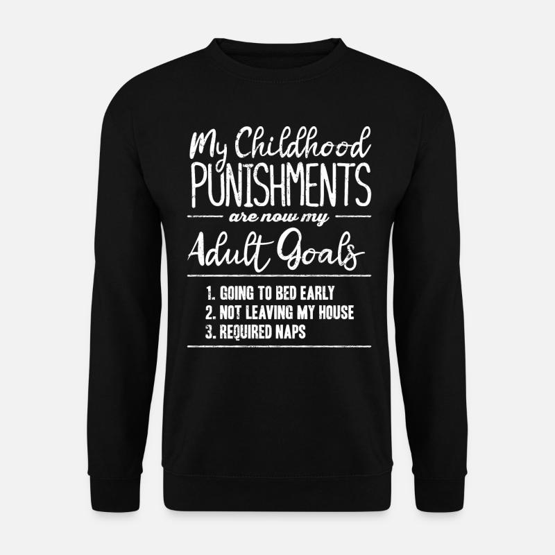 Child sentences - Unisex Sweatshirt - black