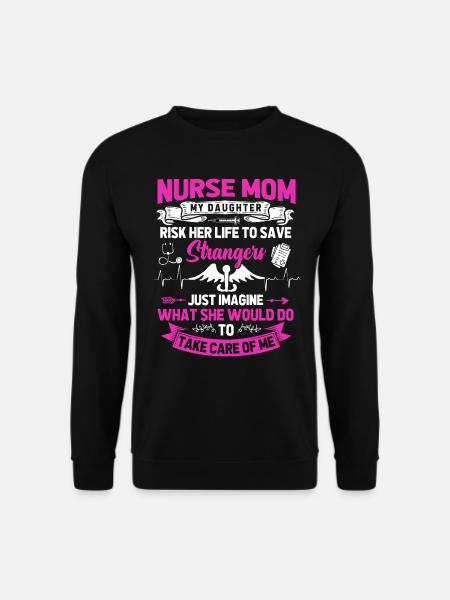 Nurse Mama - Unisex Sweatshirt - black
