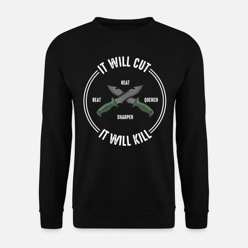 Knife maker - Unisex Sweatshirt - black