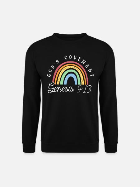 God Covenant, Psalm, Christian - Unisex Sweatshirt - black