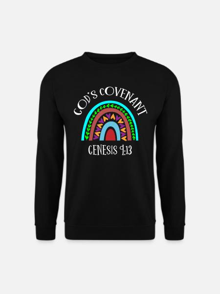 God Covenant, Psalm, Christian - Unisex Sweatshirt - black
