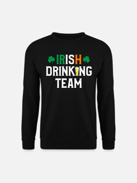 Irish Drinking Team - Unisex Sweatshirt - black