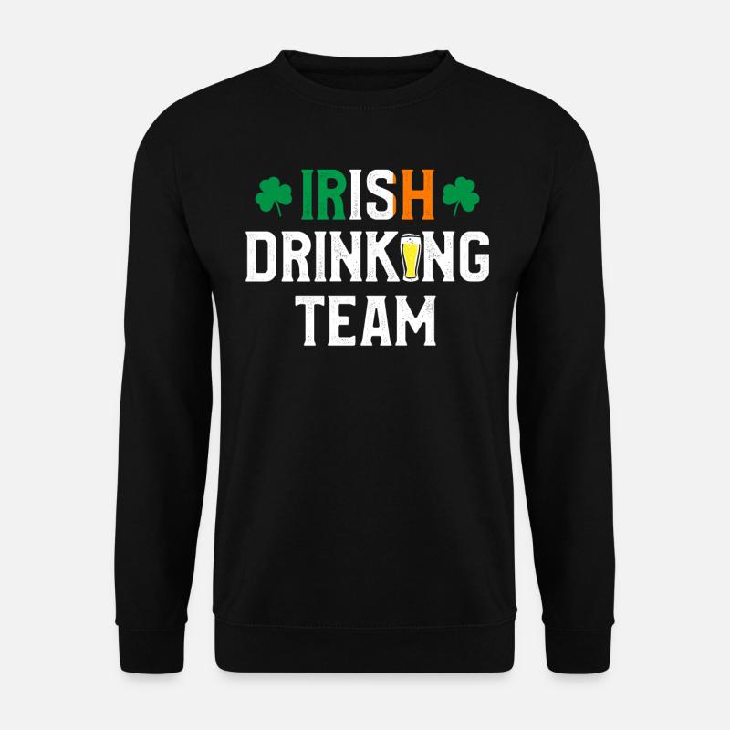 Irish Drinking Team - Unisex Sweatshirt - black