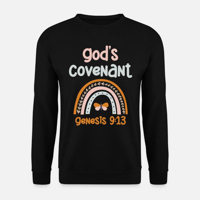Gott Bund, Psalm, Christian - Unisex Pullover - Schwarz
