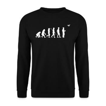 Développement de drones aéronautiques, drones - Sweat-shirt Unisexe - noir - Devant - Alina (178cm) & Michal (187cm)