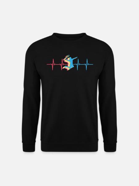 Badminton, Badminton -Spieler - Unisex Pullover - Schwarz