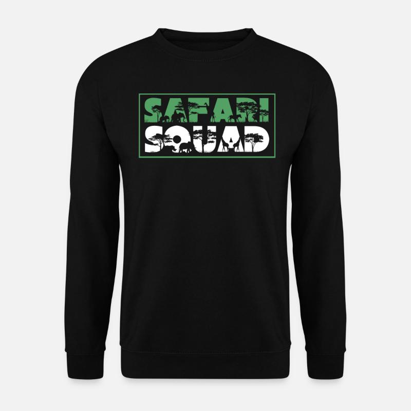 Safari -Kader, Eine Safari - Unisex Pullover - Schwarz