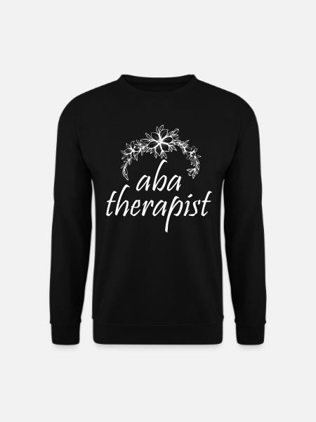Flower therapist - Unisex Sweatshirt - black