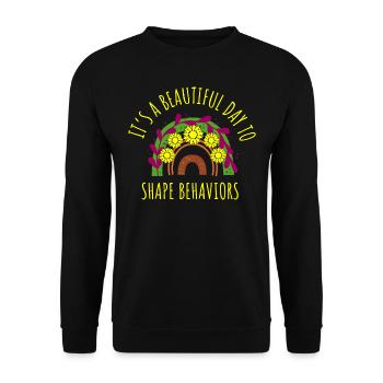 Grundschullehrer - Unisex Pullover - Schwarz - Vorne - Alina (178cm) & Michal (187cm)