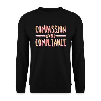 ABA -Therapeut, ABA -Therapie, Therapeut, SPEd - Unisex Pullover - Schwarz - Vorne - Alina (178cm) & Michal (187cm)