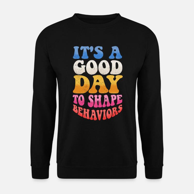 ABA -Therapeut, ABA -Therapie, Therapeut, SPEd - Unisex Pullover - Schwarz