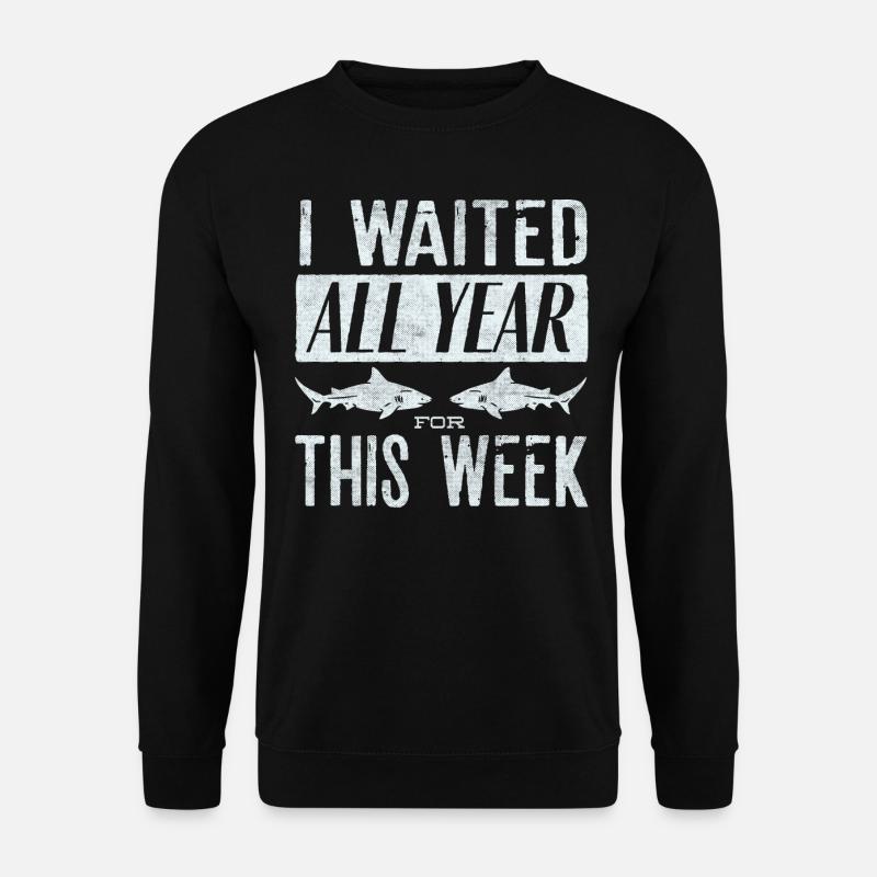 Shark Week, Sharks, Shark Jokes - Unisex Sweatshirt - black