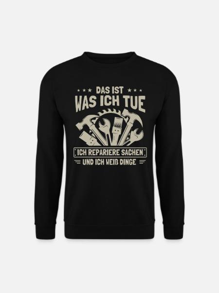 Heimwerker, Heimwerken - Unisex Pullover - Schwarz