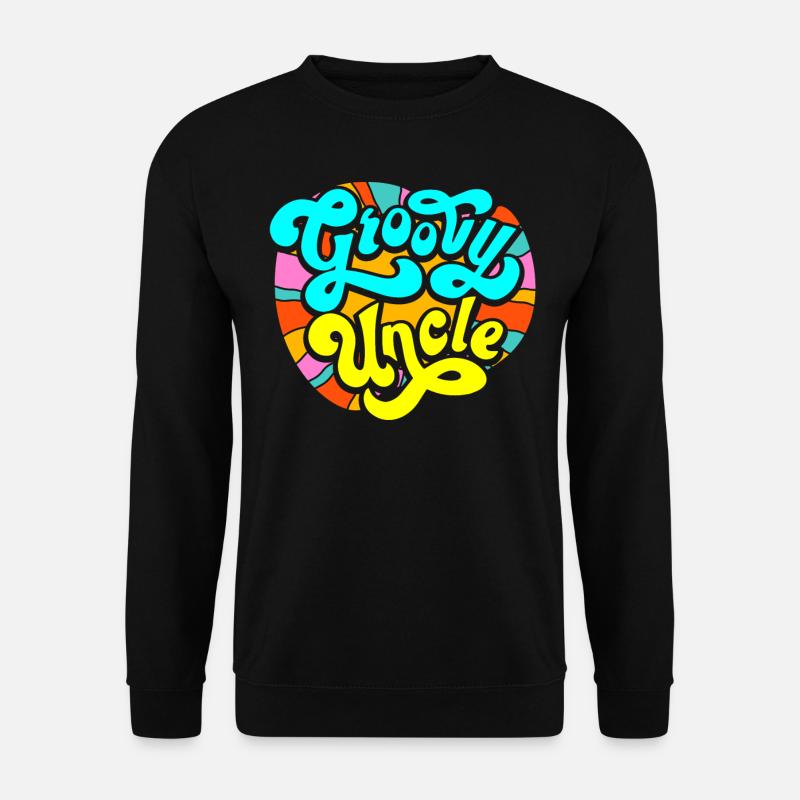 Groovy Uncle - Unisex Sweatshirt - black