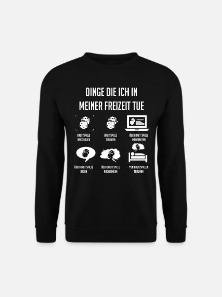 Brettspiele, Brettspiel, Brettspiele Spielen - Unisex Pullover - Schwarz
