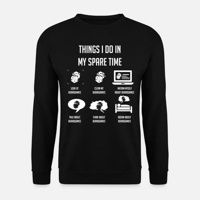 Board Games, Board Game, Board Games Games - Unisex Sweatshirt - black