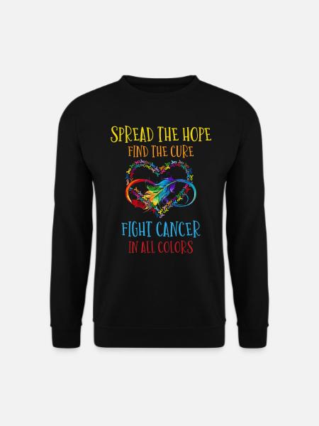 Bekämpfen Sie Krebs In Allen Farben - Unisex Pullover - Schwarz