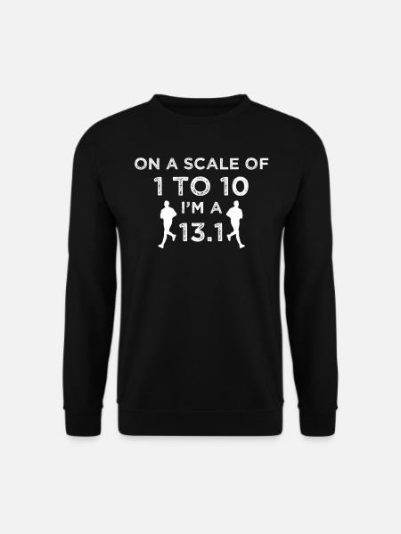 Half Marathon, Marathon, Runner - Unisex Sweatshirt - black