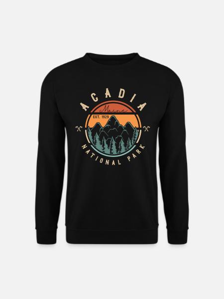 Acadia National Park - Unisex Sweatshirt - black