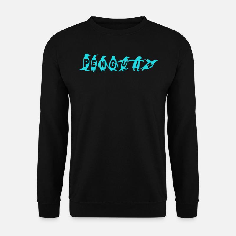 Pingouins, Pingouins, Amateurs de Pingouins - Sweat-shirt Unisexe - noir