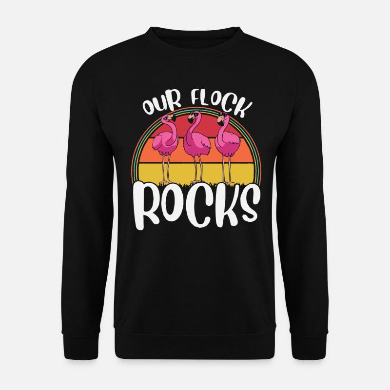 Our herd rocks, - Unisex Sweatshirt - black
