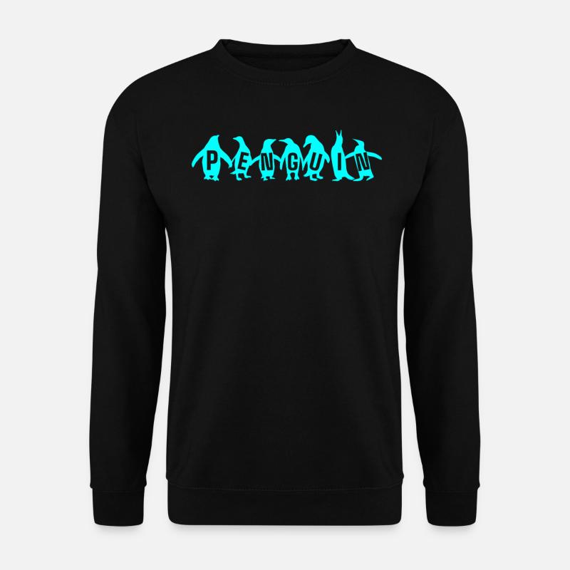Penguins, Penguins, Penguin lovers - Unisex Sweatshirt - black
