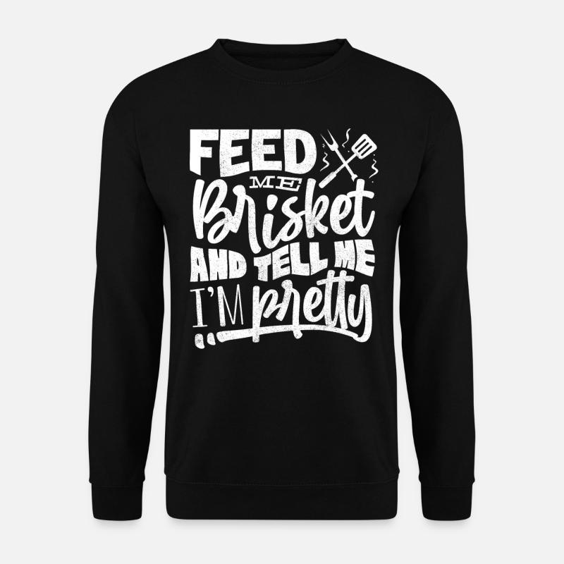 Brisketliebhaber, Briskets, BBQ - Unisex Sweatshirt - black