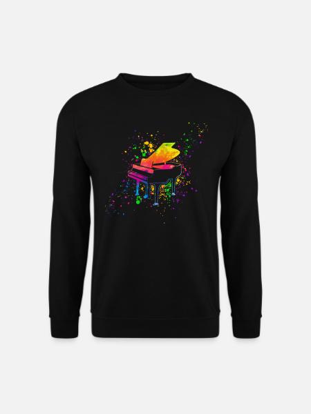 Piano, Pianist - Unisex Sweatshirt - black