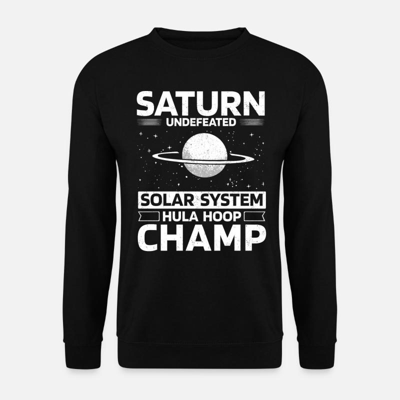 Saturne Planète, Planètes, Univers - Sweat-shirt Unisexe - noir
