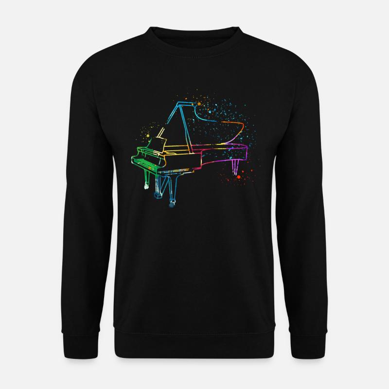 Piano, Pianist - Unisex Sweatshirt - black