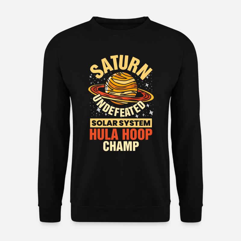 Saturne Planète, Planètes, Univers - Sweat-shirt Unisexe - noir