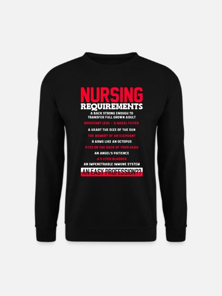 Infirmière, infirmière - Sweat-shirt Unisexe - noir
