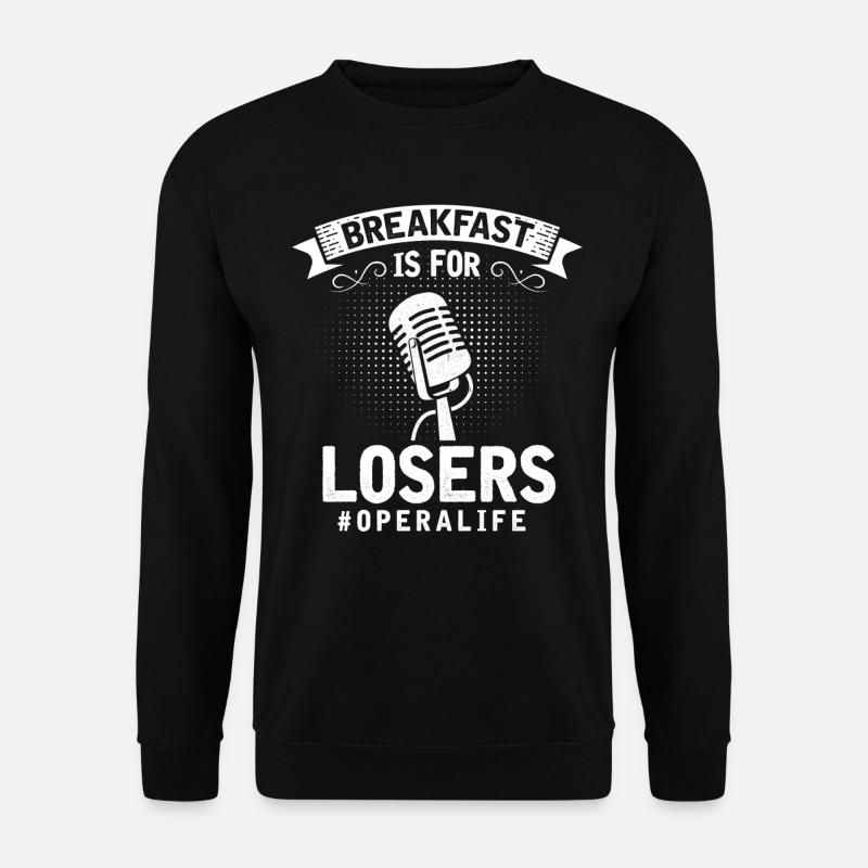 Opernsänger, Gesang, Opera - Unisex Pullover - Schwarz