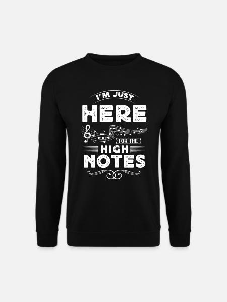 Opera singer, voice, opera - Unisex Sweatshirt - black