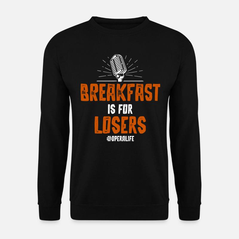 Opernsänger, Gesang, Opera - Unisex Pullover - Schwarz