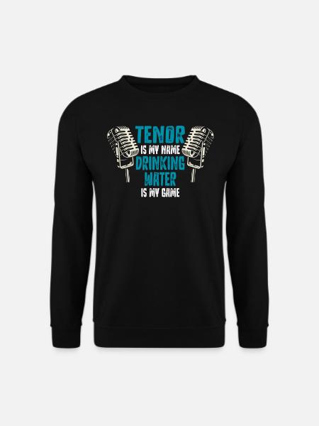 Opera singer, voice, opera - Unisex Sweatshirt - black