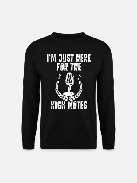 Opera singer, voice, opera - Unisex Sweatshirt - black