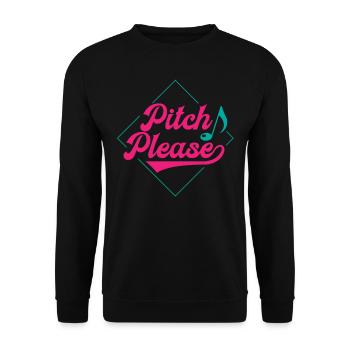 Opera singer, voice, opera - Unisex Sweatshirt - black - Front - Alina (178cm) & Michal (187cm)