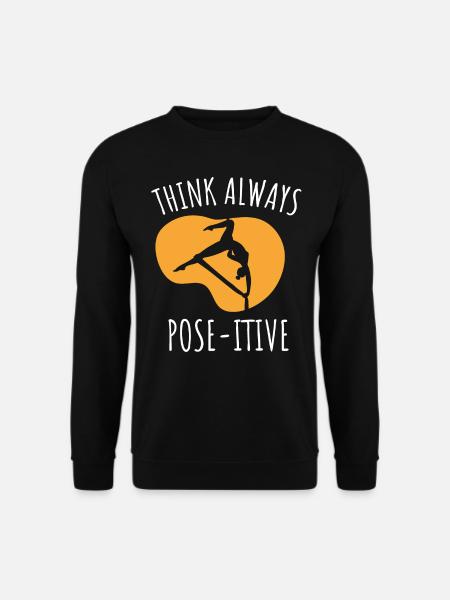 Air winner. Air silk - Unisex Sweatshirt - black