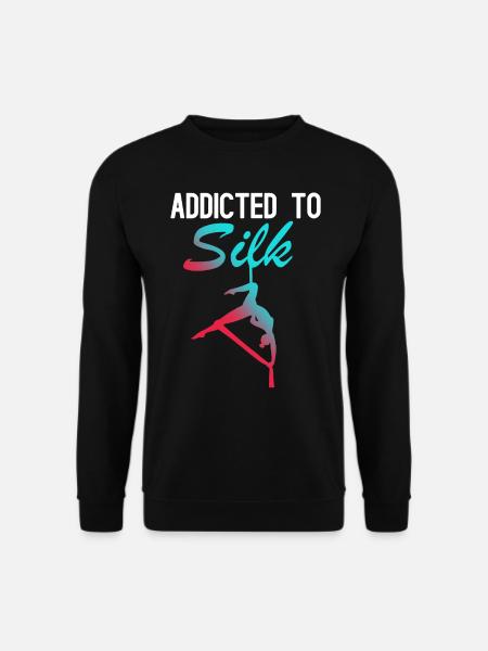 Air winner. Air silk - Unisex Sweatshirt - black