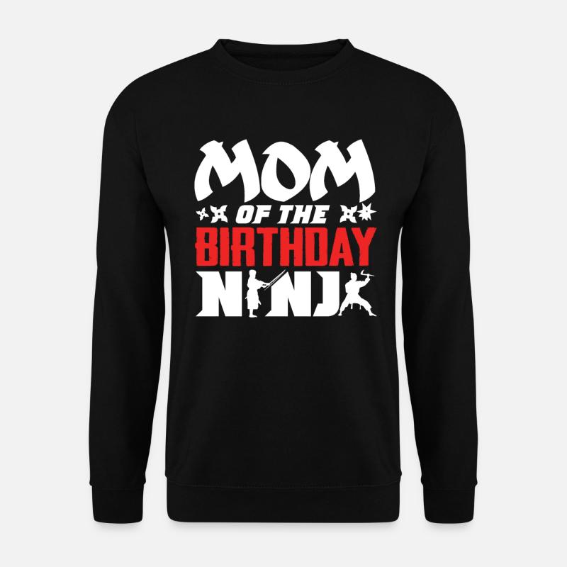 Anniversaire du Ninja, Ninja, - Sweat-shirt Unisexe - noir