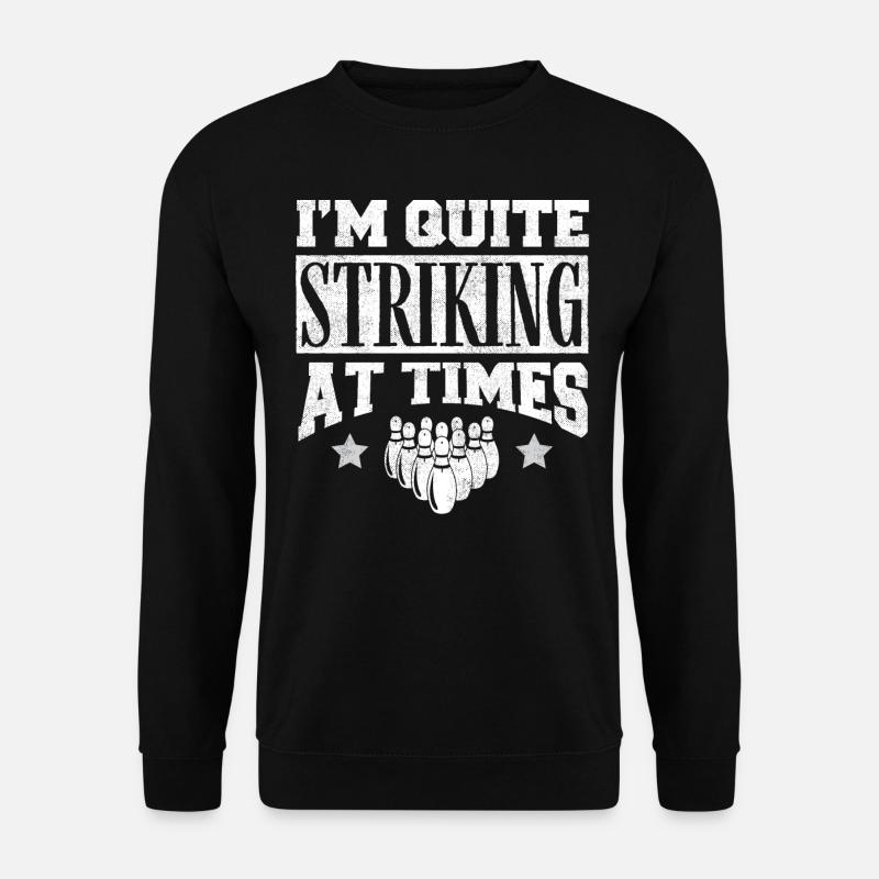 Bowling Player Gift, Bowler - Unisex Sweatshirt - black