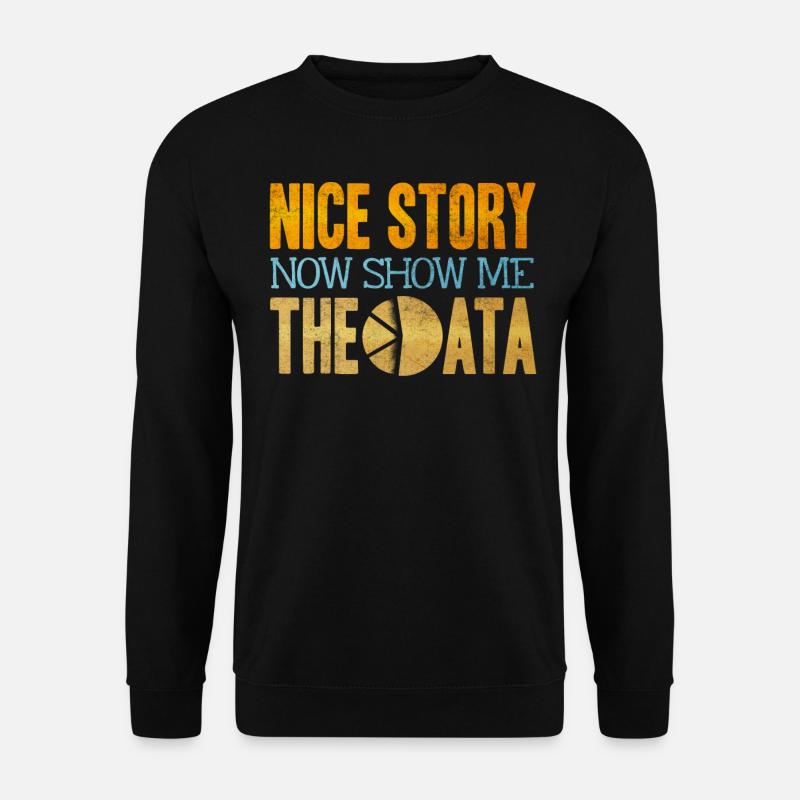 Datenanalyst, Dateningenieur - Unisex Pullover - Schwarz