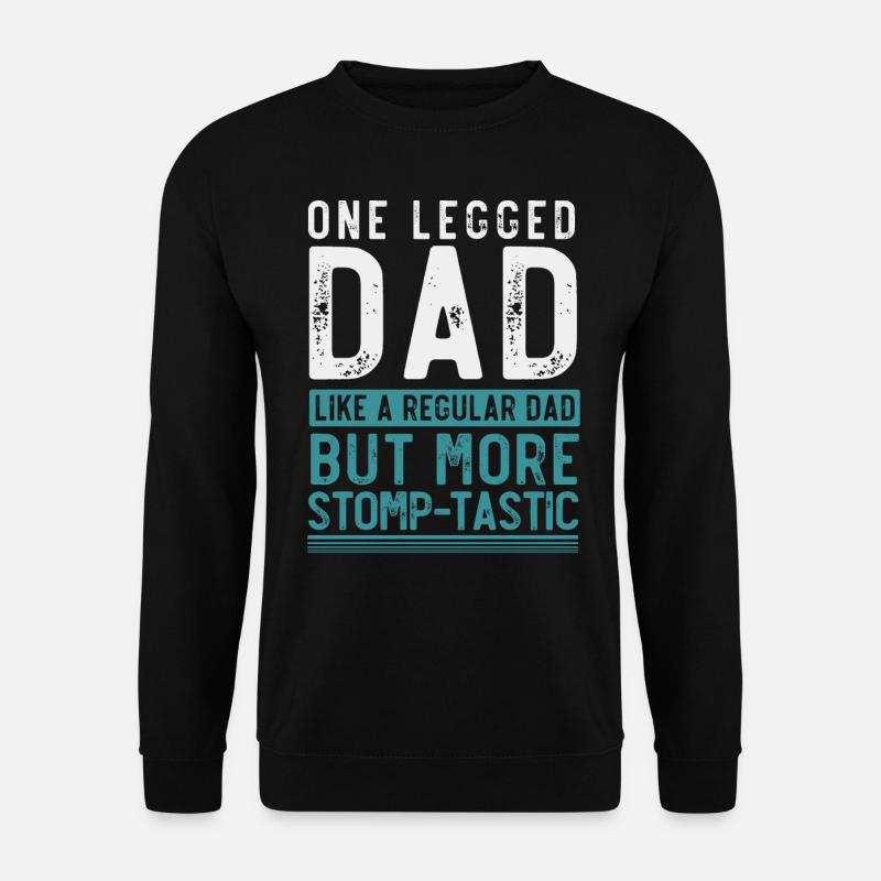 Leg prosthesis, prosthesis, amputee, amputation - Unisex Sweatshirt - black